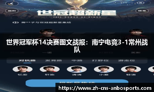 世界冠军杯14决赛图文战报:南宁电竞3-1常州战队